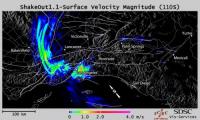 earthquake waveguide to basin effect