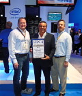 36 Intel Top SC Acheive CEO Tom Tabor presents the Top Supercomputing Acheivement Award to TACC Director Jay Boisseau and Intel Director of Technical Marketing Joe Curley