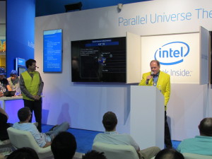 Mike Bernhardt emcee Intel Parallel Universe Computing Challenge 