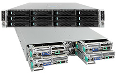 Intel KNL platform rack