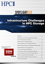 Infrastructure Challenges in HPC Storage