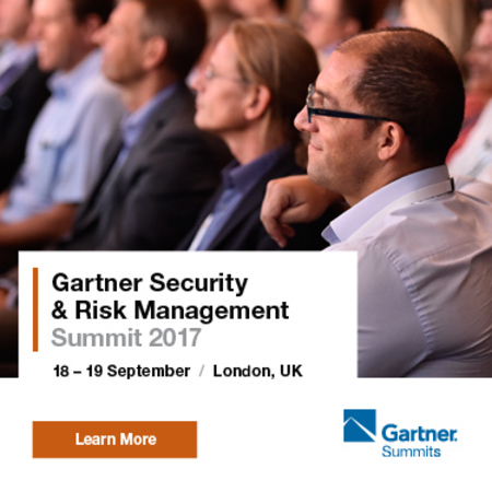 Gartner Security and Risk Management Summit 2017