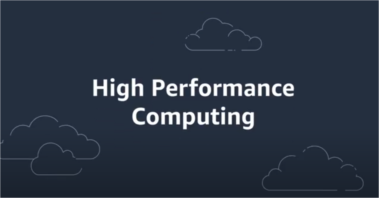 High Performance Computing on AWS