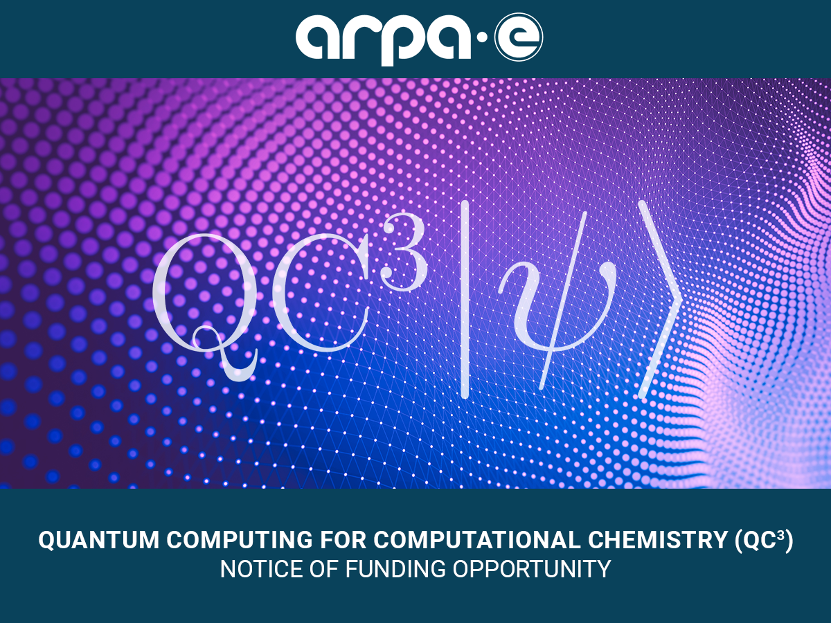 DOE Announces $30M to Use Quantum Computing for Chemistry and 